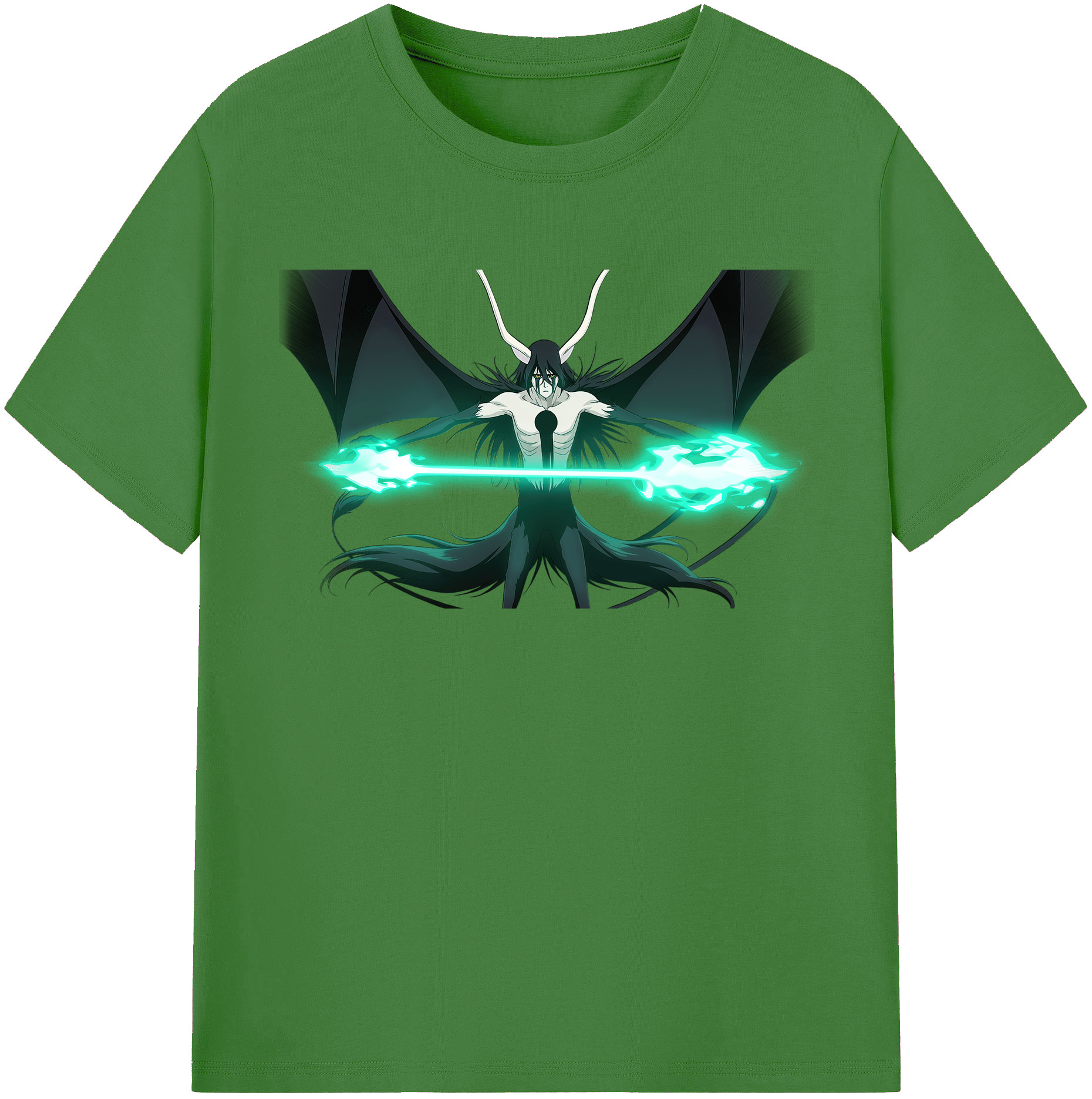 （画像用） ブリーチ ウルキオラ·シファー BLEACH Ulquiorra cifer レディースカジュアルプリントTシャツ（綿100％）